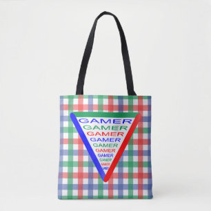 Ultimate Gamer 3 Gaming System Colours RGB Tote Bag