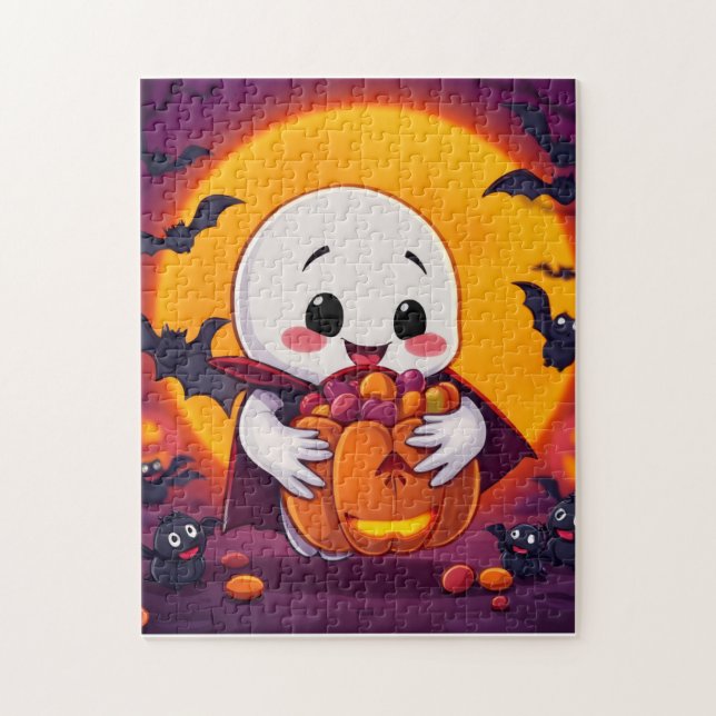 Ultimate Ghost Puzzle – Cute Spooky Halloween Gift (Vertical)