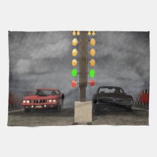 Ultimate Mopar Showdown Tea Towel