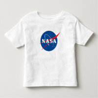 Ultimate NASA Logo Rocket White Soft Cotton
