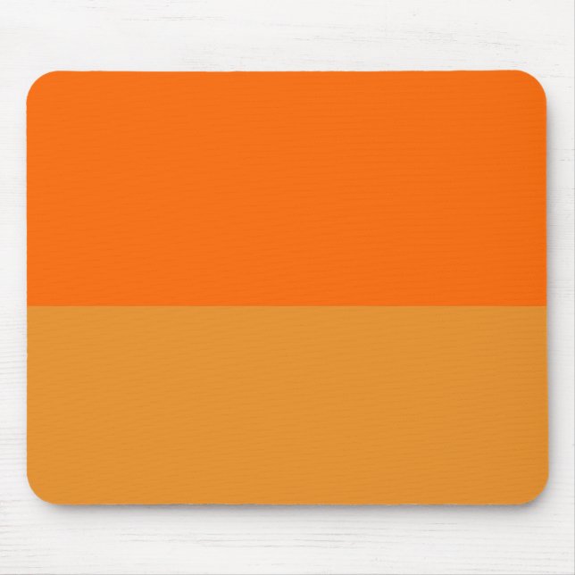 Ultimate Orange Demi-Stripe Mouse Pad (Front)