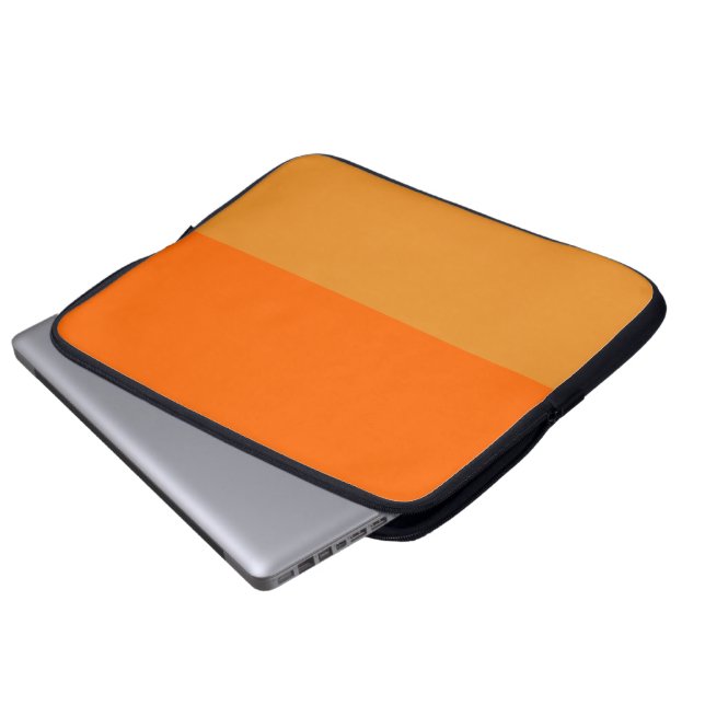 Ultimate Orange Neoprene Laptop Sleeve (Front Bottom)