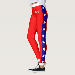 Ultimate Patriot USA Stars and Stripes Leggings