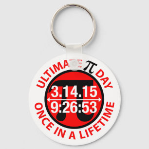 Ultimate Pi Day 2015 Key Ring