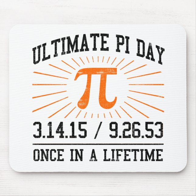 Ultimate Pi Day 2015 Mouse Pad (Front)
