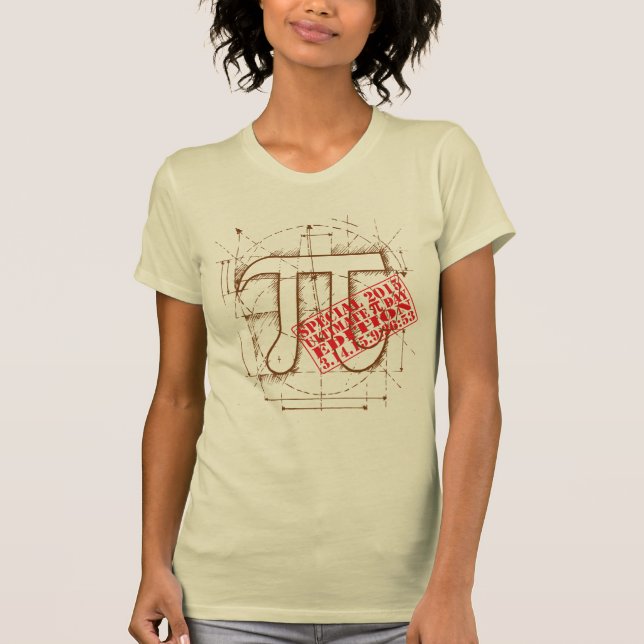 Ultimate Pi Day 2015 Special Edition T-Shirt (Front)
