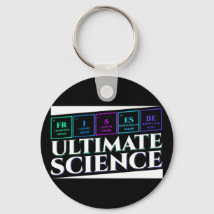 Ultimate Science Frisbee Disc Golf Hobby Lover _1  Key Ring