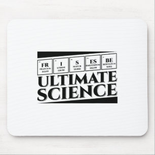 Ultimate Science Frisbee Disc Golf Hobby Lover Mouse Pad