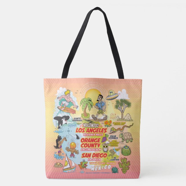 Ultimate SoCal Tote Bag (Front)
