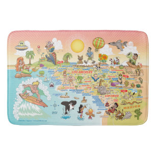 Ultimate Sunny California Bath Mat