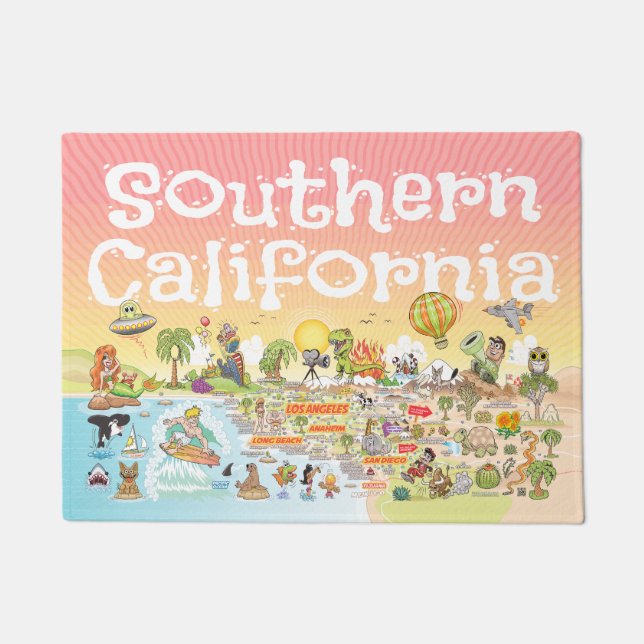 Ultimate Sunny California Doormat (Front)