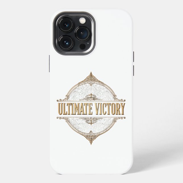 Ultimate Victory  iPhone Case (Back)