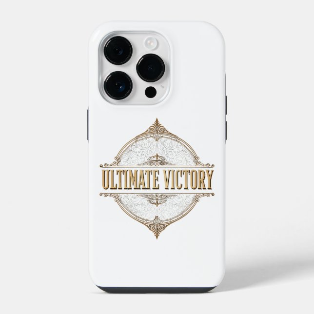 Ultimate Victory  iPhone Case (Back)