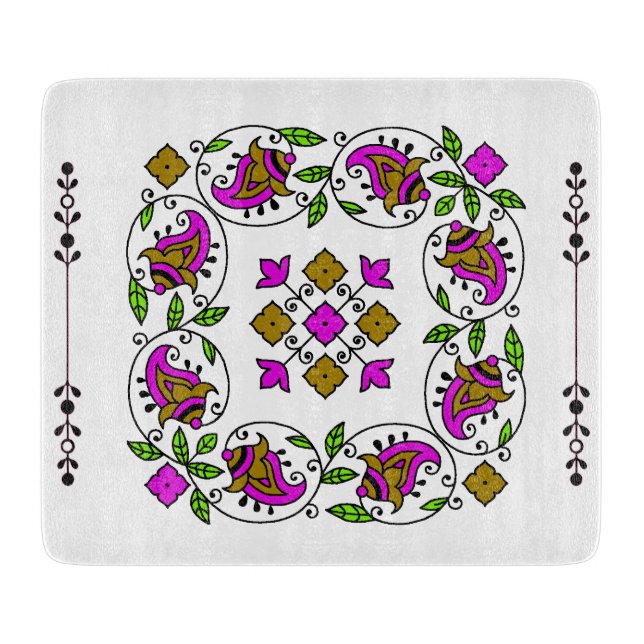 ultimate vintage pattern cutting board (Front)