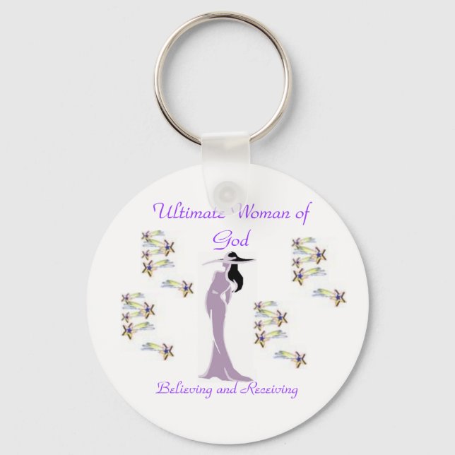 Ultimate Woman of God Key chain (Front)