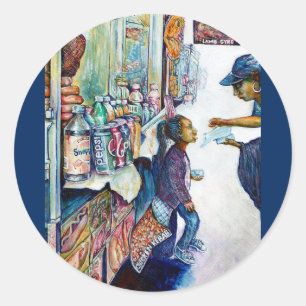 Ultimately Produces Hope Classic Round Sticker