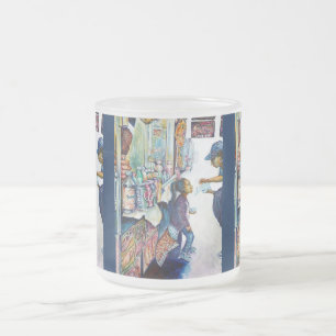 Ultimately Produces Hope Frosted Glass Coffee Mug