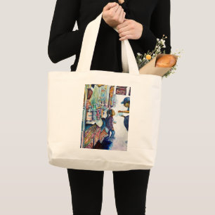 Ultimately Produces Hope Large Tote Bag
