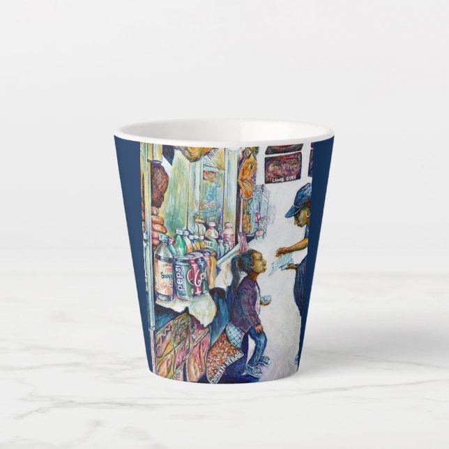 Ultimately Produces Hope Latte Mug (Front)