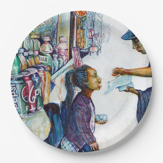 Ultimately Produces Hope Paper Plate (Front)