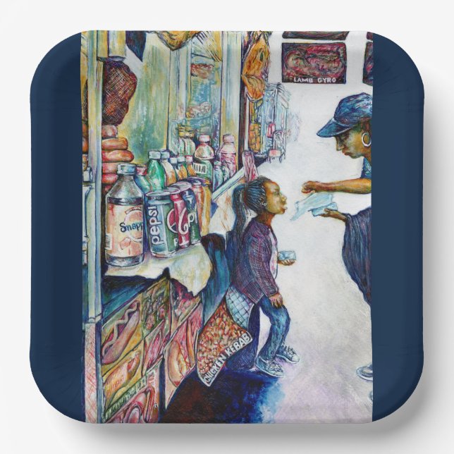 Ultimately Produces Hope Paper Plate (Front)