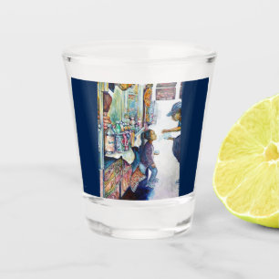 Ultimately Produces Hope Shot Glass