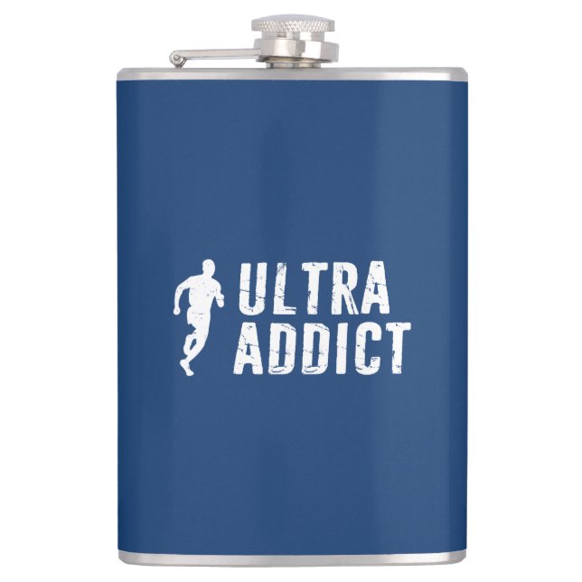 Ultra Addict Hip Flask (Front)