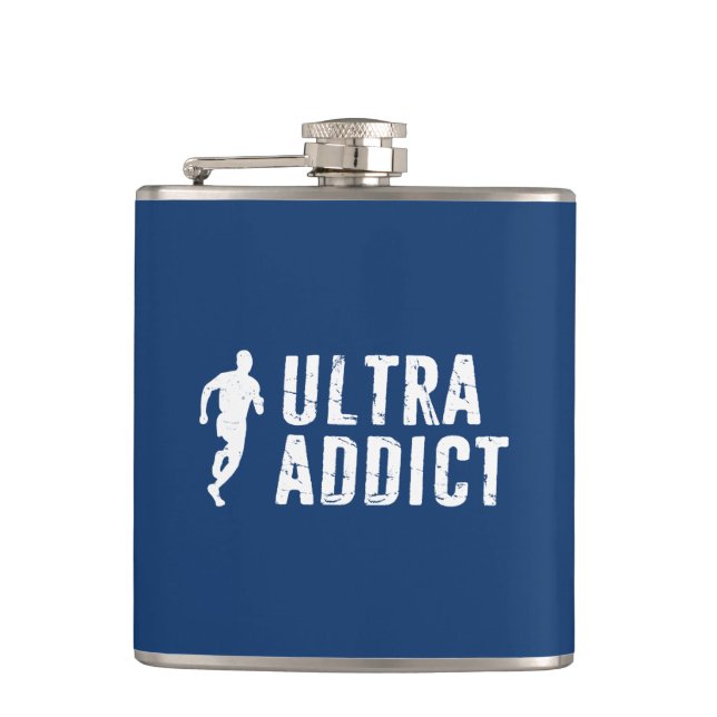 Ultra Addict Hip Flask (Front)