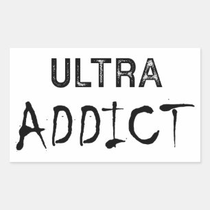 Ultra Addict Rectangular Sticker