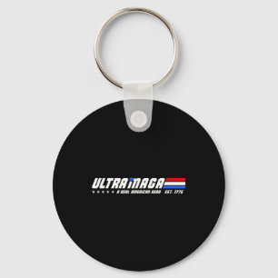 Ultra American Hero Patriotic  Key Ring