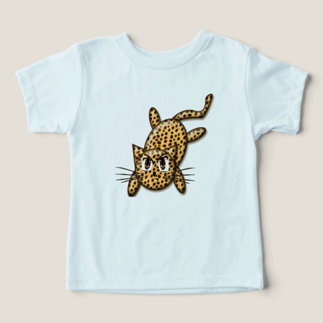 Ultra Cute Anime Leopard Kitty (Design Front)
