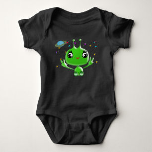 Ultra Cute Baby Alien Bodysuit