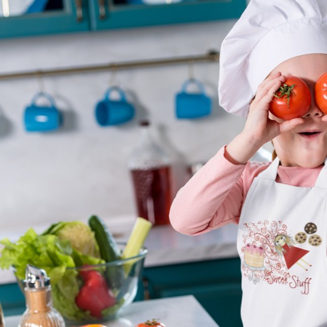 Ultra Cute Kawaii Cookies and Cakes Kids Apron (Creator Uploaded)