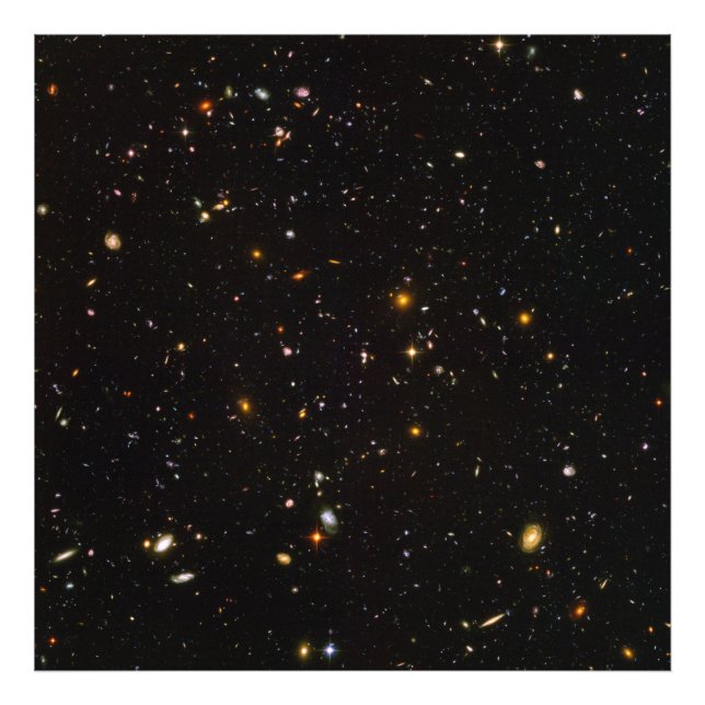 Ultra Deep Field Photo Print (Front)