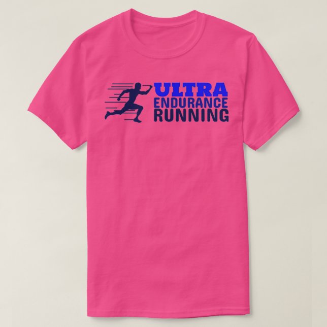 Ultra endurance running design T-Shirt (Design Front)