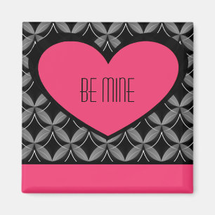 Ultra Glam Heart Magnet, Bright Pink Magnet