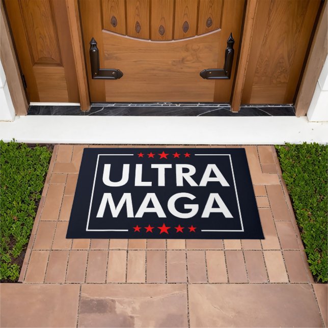 Ultra MAGA | 2024 Republican Presidential Race Doormat (Outdoor)