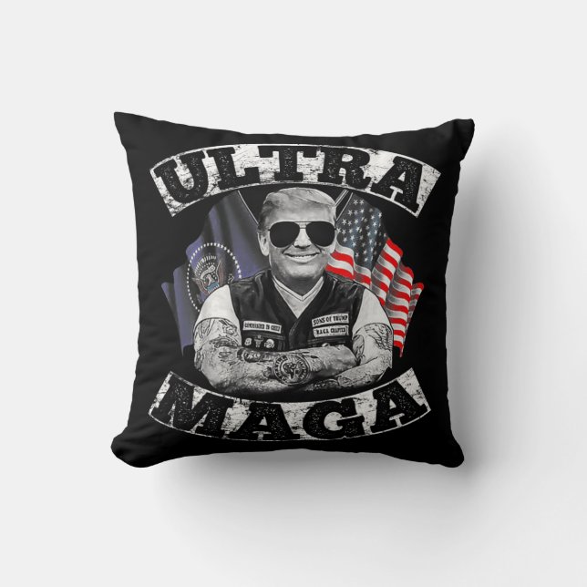 Ultra MAGA 76 Cushion (Front)