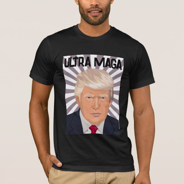 ULTRA MAGA DONALD TRUMP 2024 T-Shirt (Front)