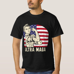 Ultra Maga Messy Bun  T-Shirt