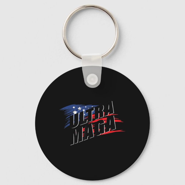 Ultra MAGA Pro American Pro Freedom Ultra-MAGA Ult Key Ring (Front)