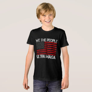 Ultra Maga Pro Trump 2024 Funny Republican Tri-Blend Shirt