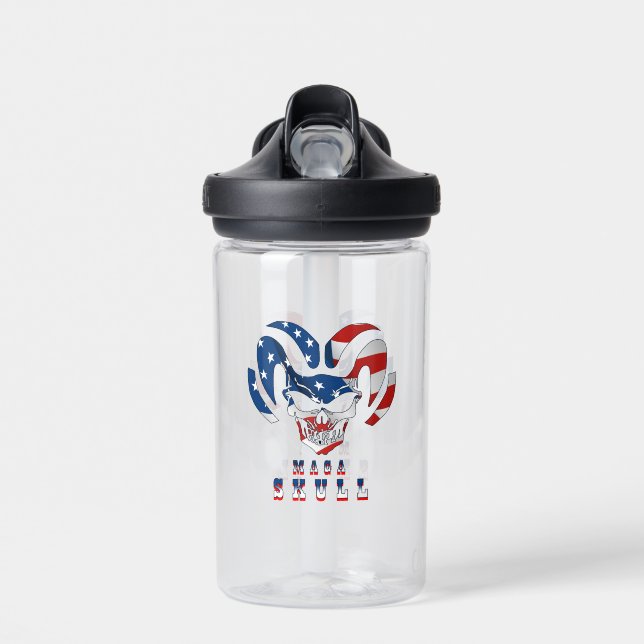 Ultra Maga Skull | Water Bottle (Front)