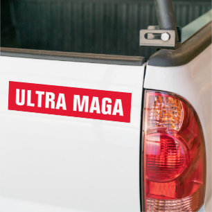 ULTRA MAGA TRUMP PATRIOT BUMPER STICKER