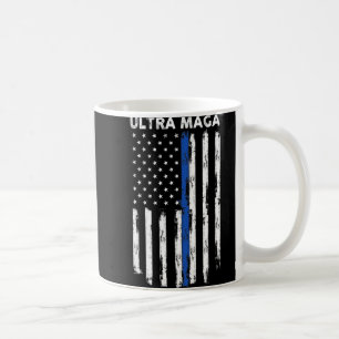 Ultra Maga US Flag Proud Ultra Maga Coffee Mug