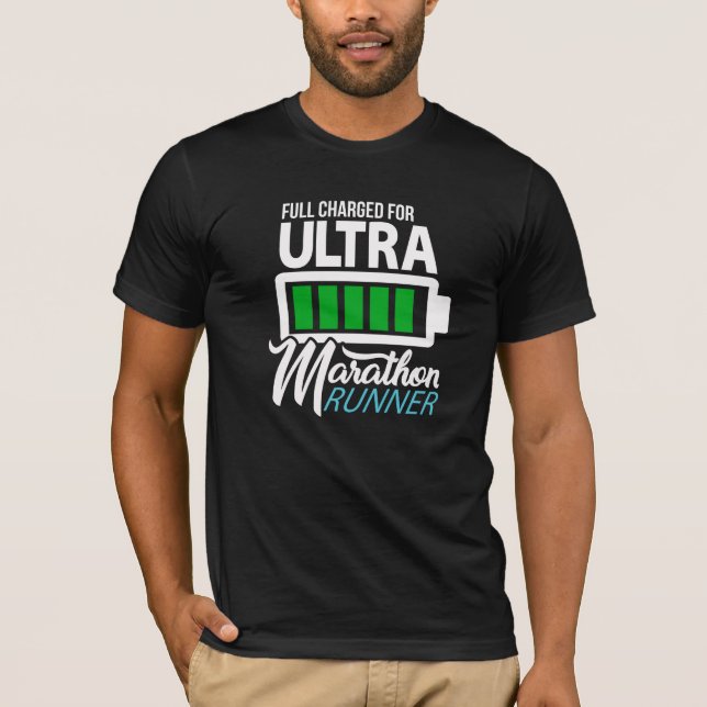 Ultra Marathon Runner T-Shirt (Front)