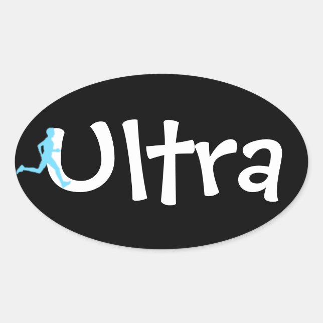 Ultra Marathon Sticker (Front)
