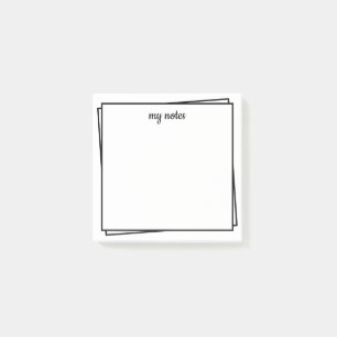 Ultra Minimalist Post-IT Notes