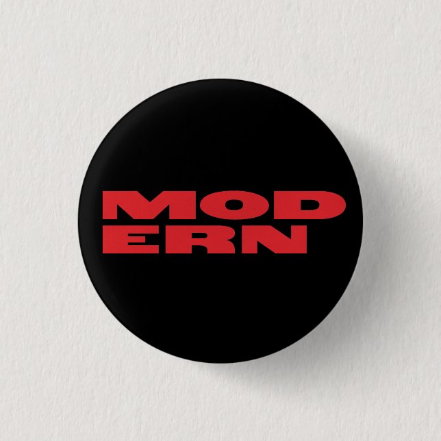 ULTRA MOD ERN 3 CM ROUND BADGE (Front)