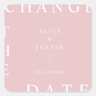 ultra modern change the date sticker